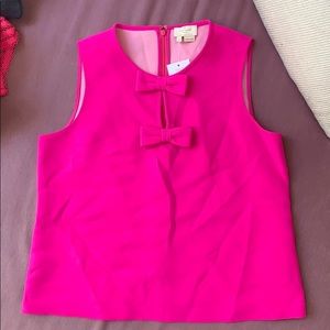 Kate Spade crop bow top​